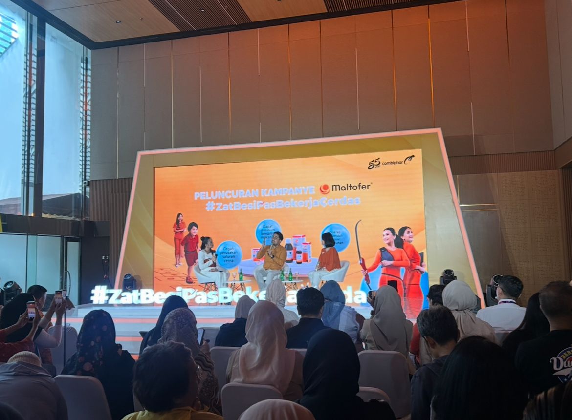 Perusahaan farmasi Combiphar melalui brand Maltofer memperkuat komitmennya dalam meningkatkan kualitas kesehatan masyarakat Indonesia dengan meluncurkan kampanye #ZatBesiPasBekerjaCerdas <b>(Istimewa)</b>