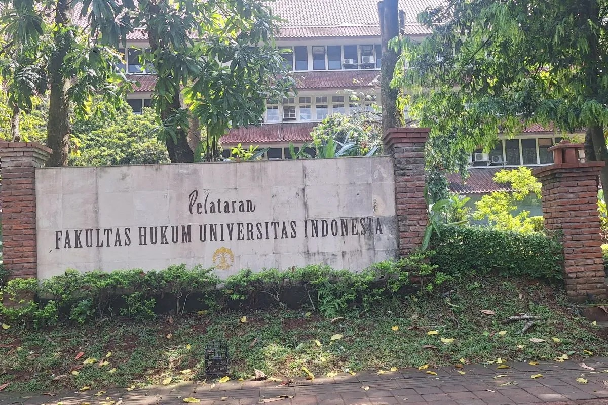 Pelataran FHUI Depok. ANTARA/Feru Lantara <b>(Antara)</b>