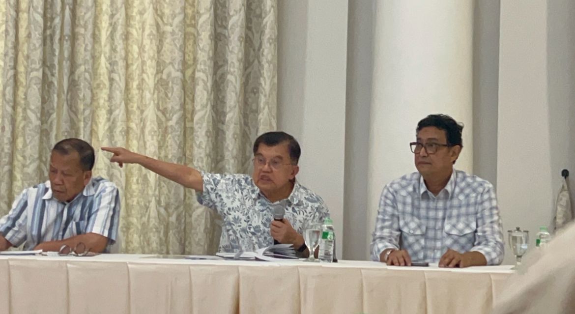 mantan Wakil Presiden RI Jusuf Kalla (JK)  <b>(NTVnews)</b>