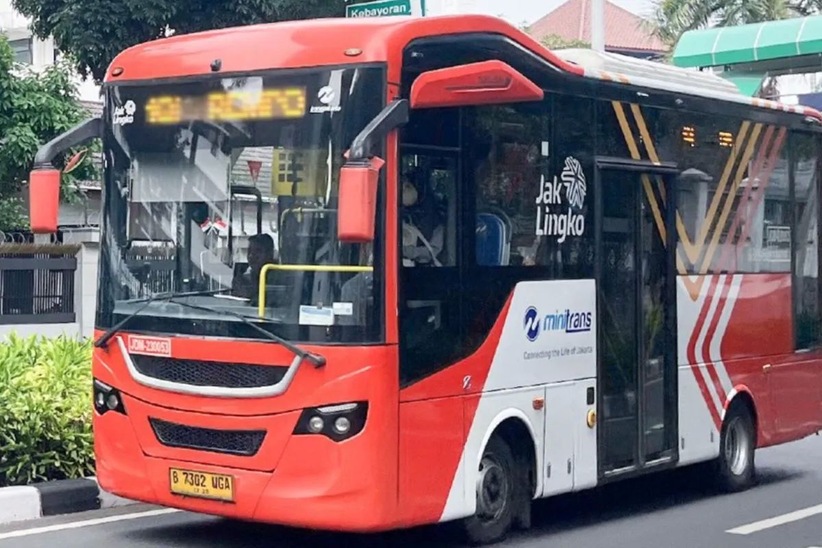 Ilustrasi bus Transjakarta rute 1Q (Rempoa-Blok M). <b>(Antara)</b>