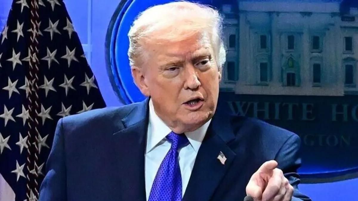 Arsip foto - Presiden Amerika Serikat Donald Trump berbicara kepada pers di Washington DC. ANTARA/Anadolu Ajensi/pri. <b>(Antara)</b>