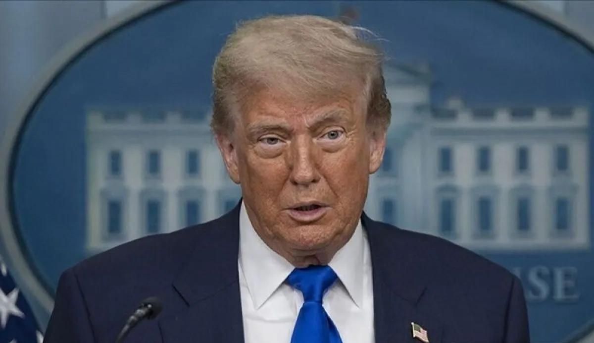 Arsip foto - Presiden Amerika Serikat Donald Trump mengadakan konferensi pers di Gedung Putih Washington DC, Amerika Serikat. ANTARA/Anadolu Ajensi/pri. <b>(Antara)</b>