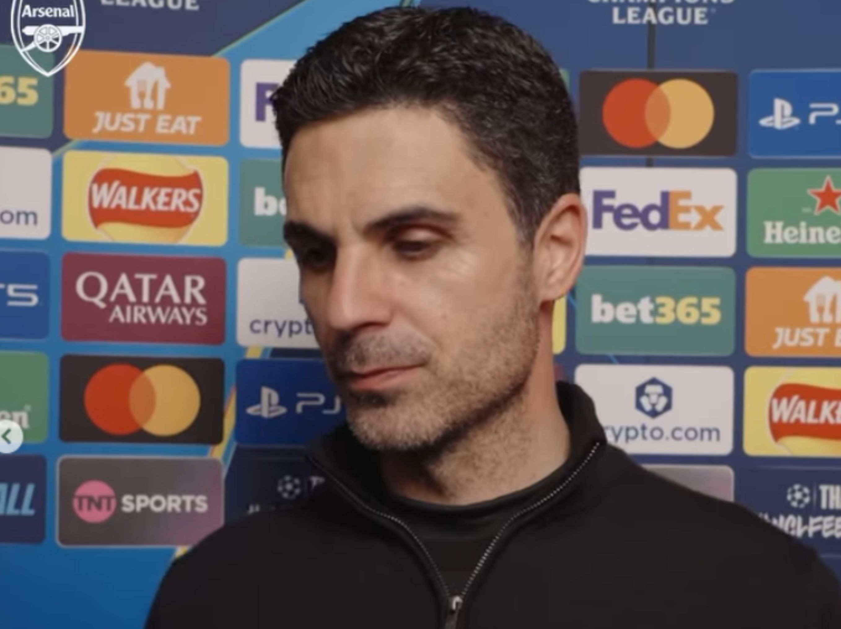 Manajer Arsenal Mikel Arteta <b>(IG ARSENAL)</b>