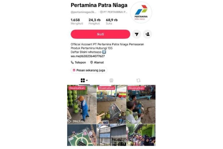 Arsip - Pekerja melakukan bongkar muat gas elpiji 3 kg bersubsidi di Jakarta, Jumat (26/4/2024). ANTARA FOTO/Erlangga Bregas Prakoso/tom. <b>(Antara)</b>