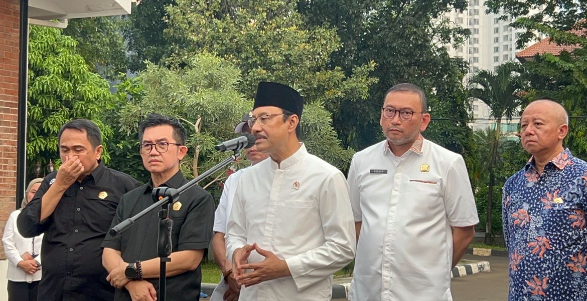 Menteri Sosial Saifullah Yusuf atau Gus Ipul meninjau langsung salah satu titik rintisan Sekolah Rakyat (SR) <b>(NTVnews)</b>