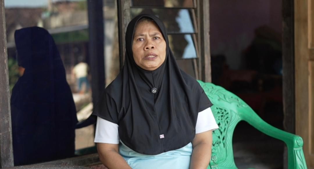 Sutarti (56 tahun), warga Manisrenggo, Klaten, Jawa Tengah, keberadaan dapur Makan Bergizi Gratis (MBG) amat berarti. <b>(Bakom)</b>