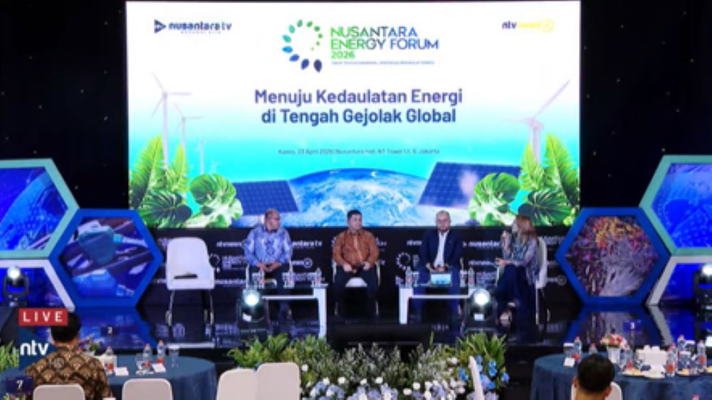 Forum diskusi Nusantara Energy Forum 2026 yang digagas Nusantara TV