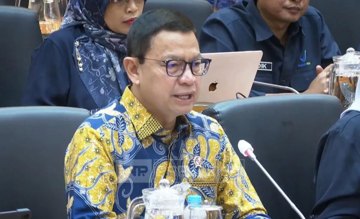 Tangkapan layar - Kepala BPOM Taruna Ikrar menyampaikan paparan dalam rapat dengar pendapat (RDP) bersama Komisi IX DPR RI di Jakarta, Senin (20/4/2026). ANTARA/Tri Meilani Ameliya <b>(Antara)</b>