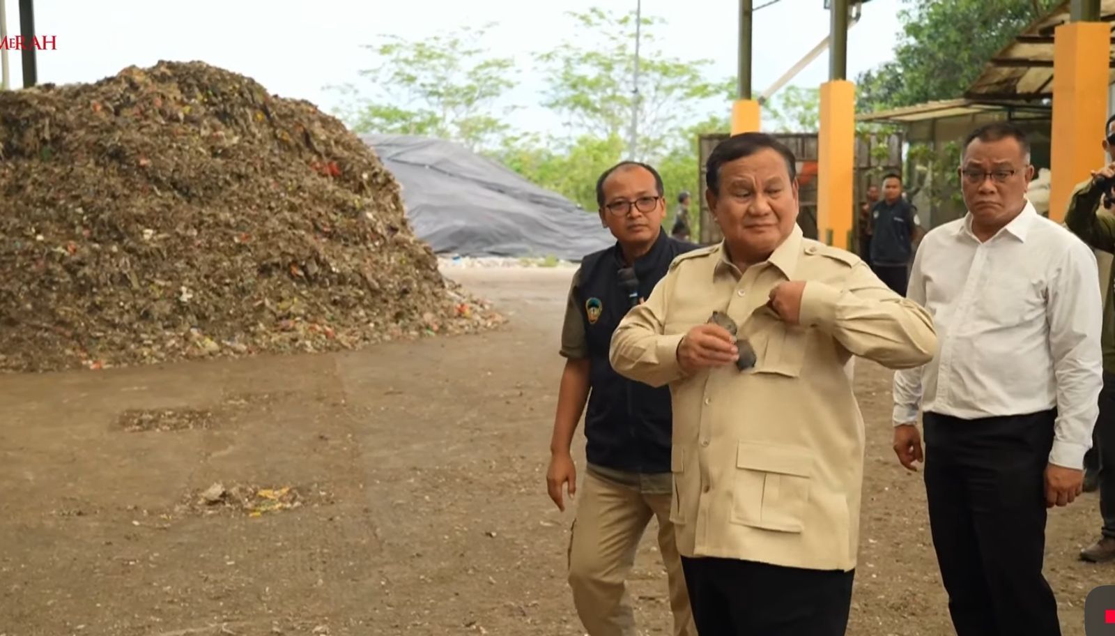 Prabowo Subianto Tinjau TPST BLE Banyumas <b>(Istimewa)</b>