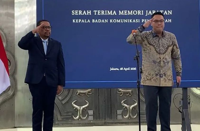 Serah terima jabatan (sertijab) kepala Bakom Pemerintah <b>(Istimewa)</b>