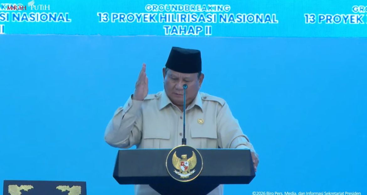 Prabowo Subianto di Cilacap <b>(Istimewa)</b>