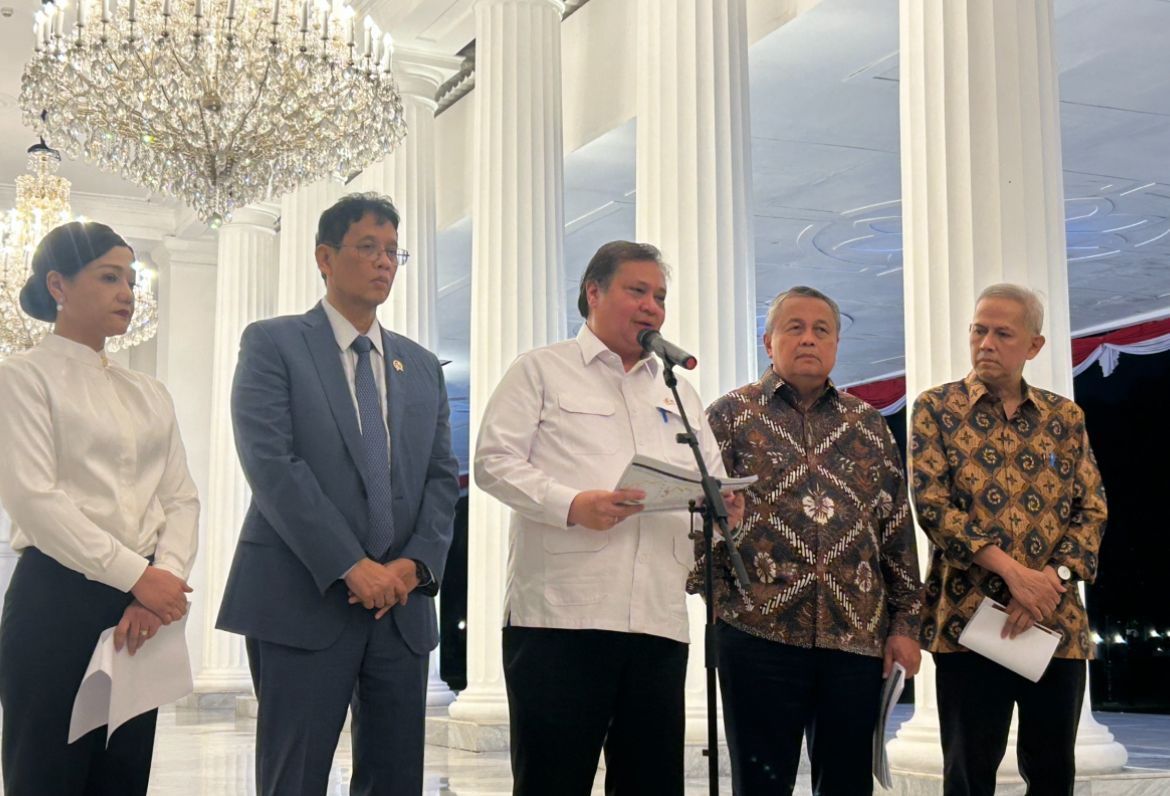 Menteri Koordinator Bidang Perekonomian Airlangga Hartarto <b>(NTVnews)</b>