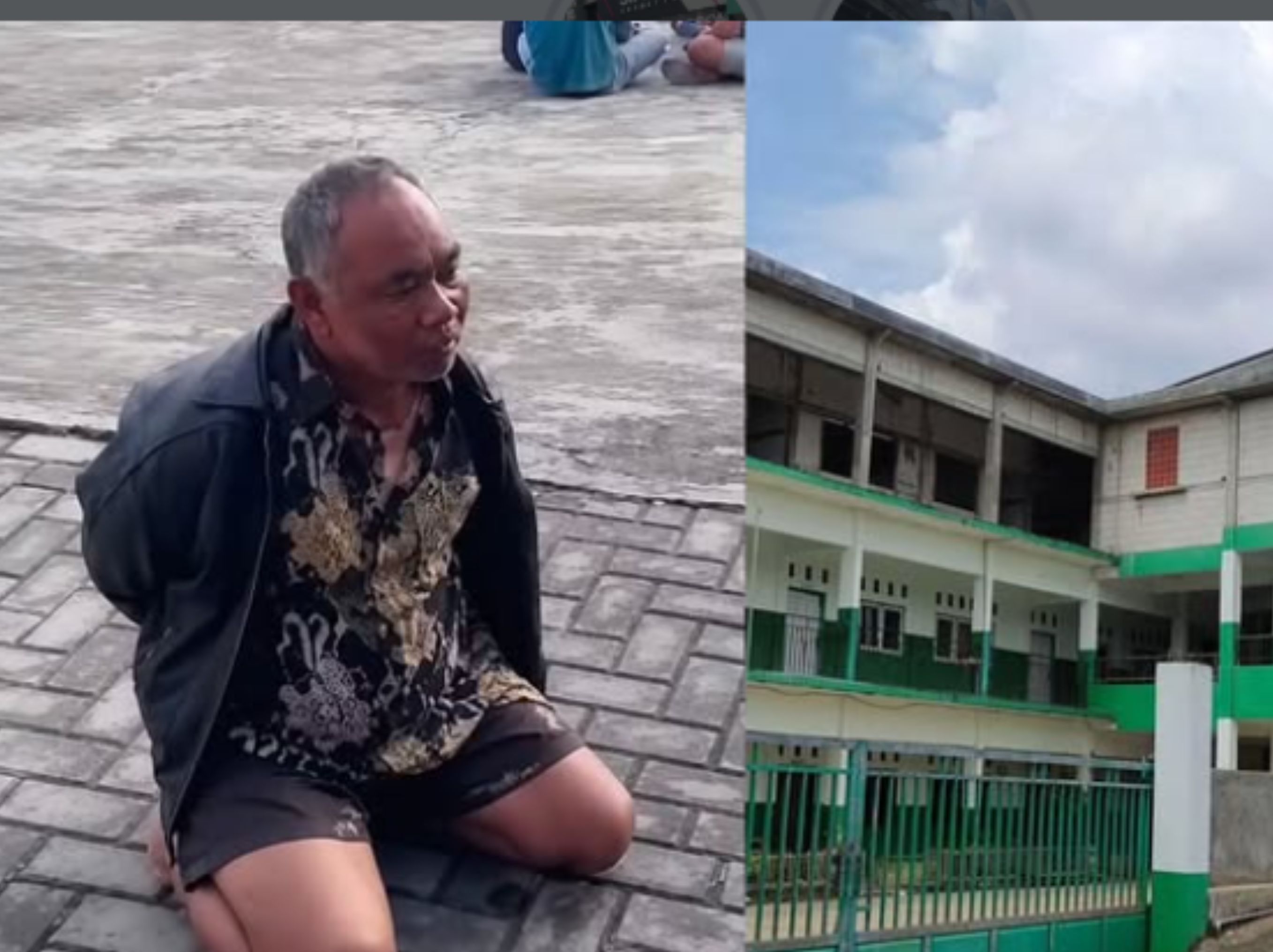 Pengasuh Pondok Ndolo Kusumo, Kabupaten Pati, yang menjadi tersangka kasus pelecehan seksual, Ahsari, akhirnya ditangkap polisi usai melarikan diri. <b>(IG surakartakita)</b>