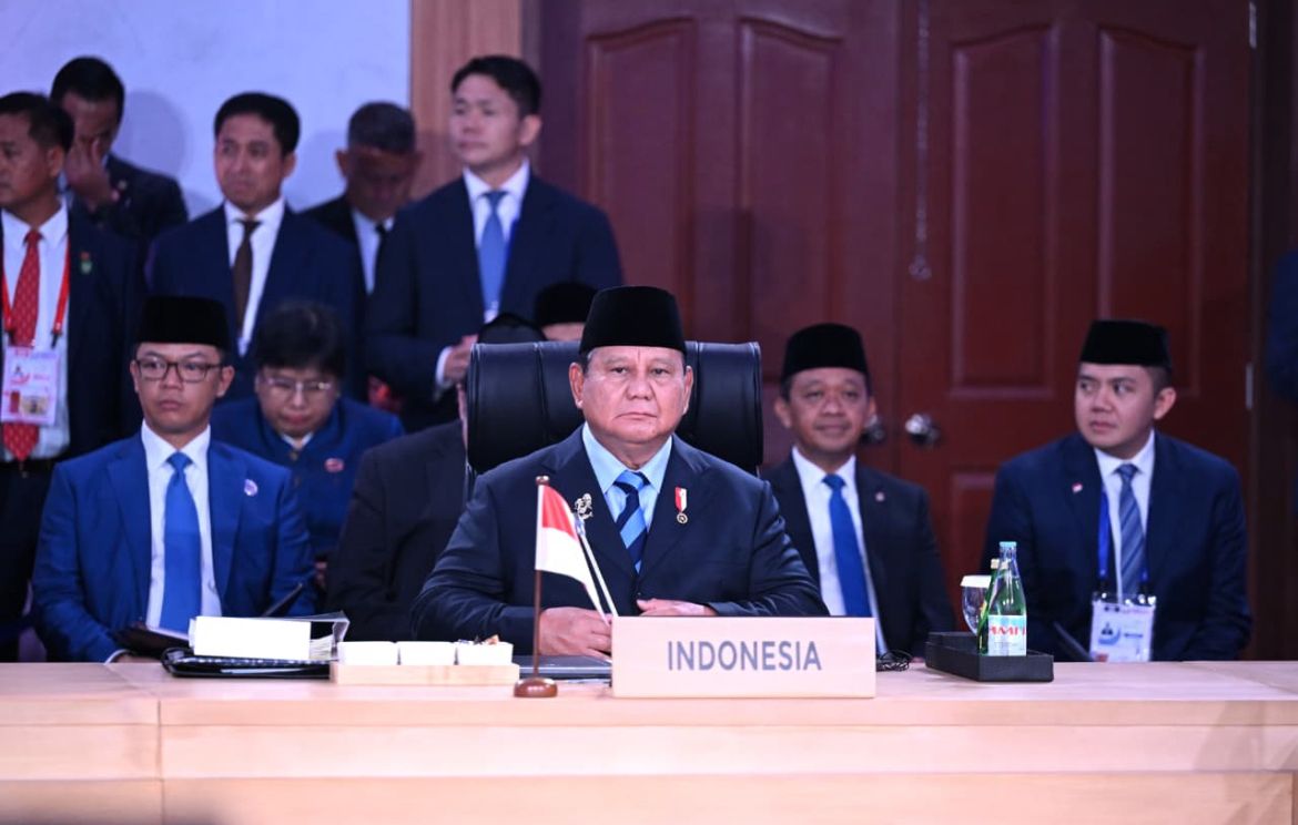Prabowo Subianto di KTT ASEAN ke-48 di Cebu Filipina <b>(Sekretariat Presiden)</b>