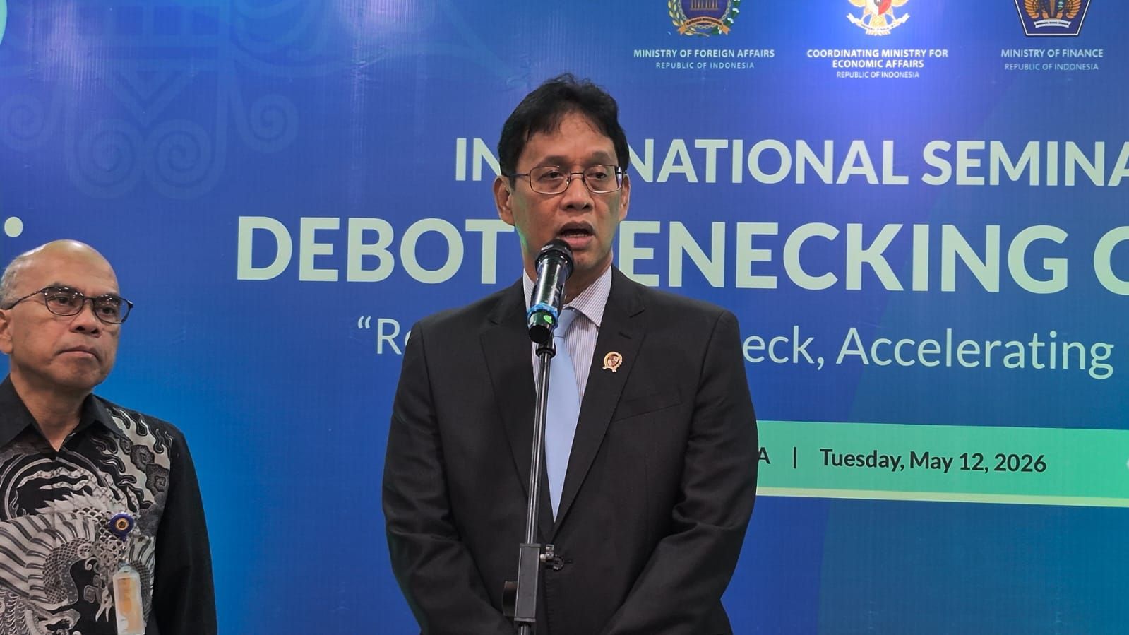 Menteri Keuangan (Menkeu) Purbaya Yudhi Sadewa mengancam akan memotong anggaran kementerian hingga Transfer ke Daerah (TKD) bagi pemerintah daerah (Pemda) yang dinilai menghambat investasi.  <b>(Ntvnews.id-Muslimin Trisyuliono)</b>