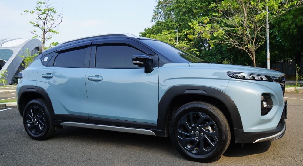 Suzuki Fronx SGX Hybrid menggunakan mesin K15C 1.462 cc dengan teknologi Smart Hybrid Vehicle by Suzuki (SHVS). (Foto: Toga Ibnu Pratama/NTV)