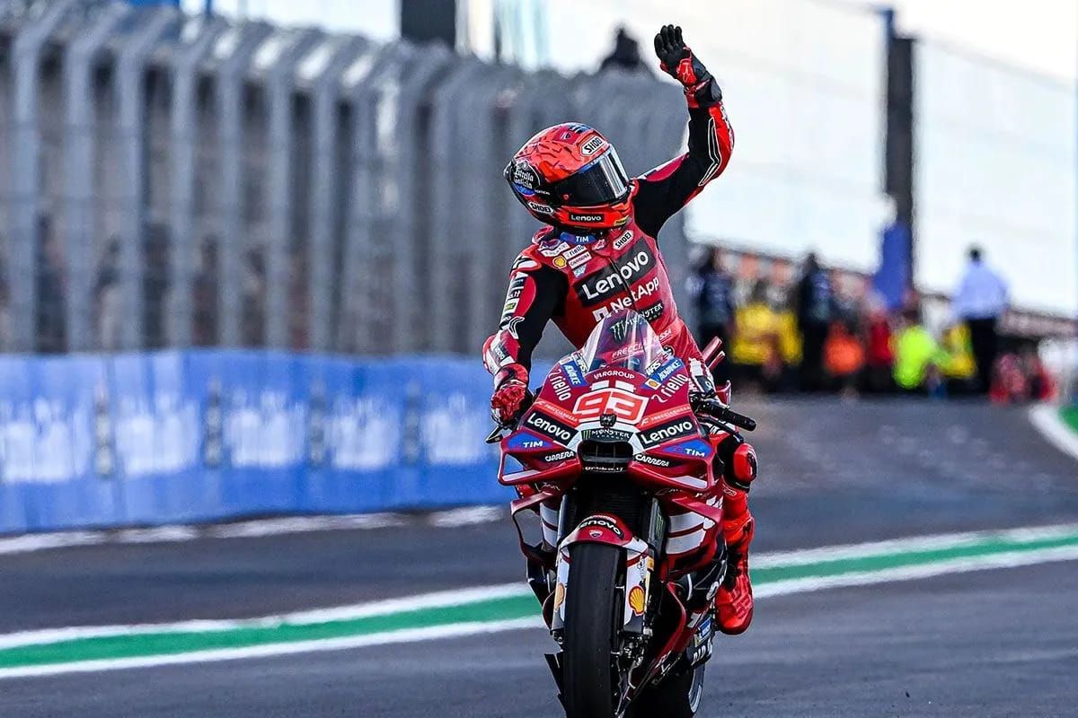 Pembalap Ducati Lenovo Team Marc Marquez. (motogp.com) <b>(Antara)</b>