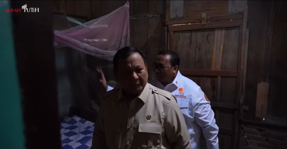 Presiden RI Prabowo Subianto di Peresmian MuseumMarsinah di Desa Nglundo, Nganjuk, Jawa Timur <b>(Istimewa)</b>