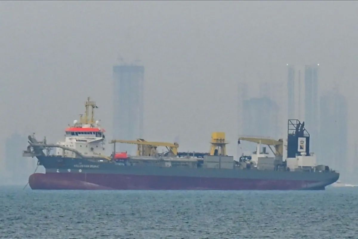 Ilustrasi Selat Hormuz. (ANTARA/Anadolu/py) <b>(Antara)</b>