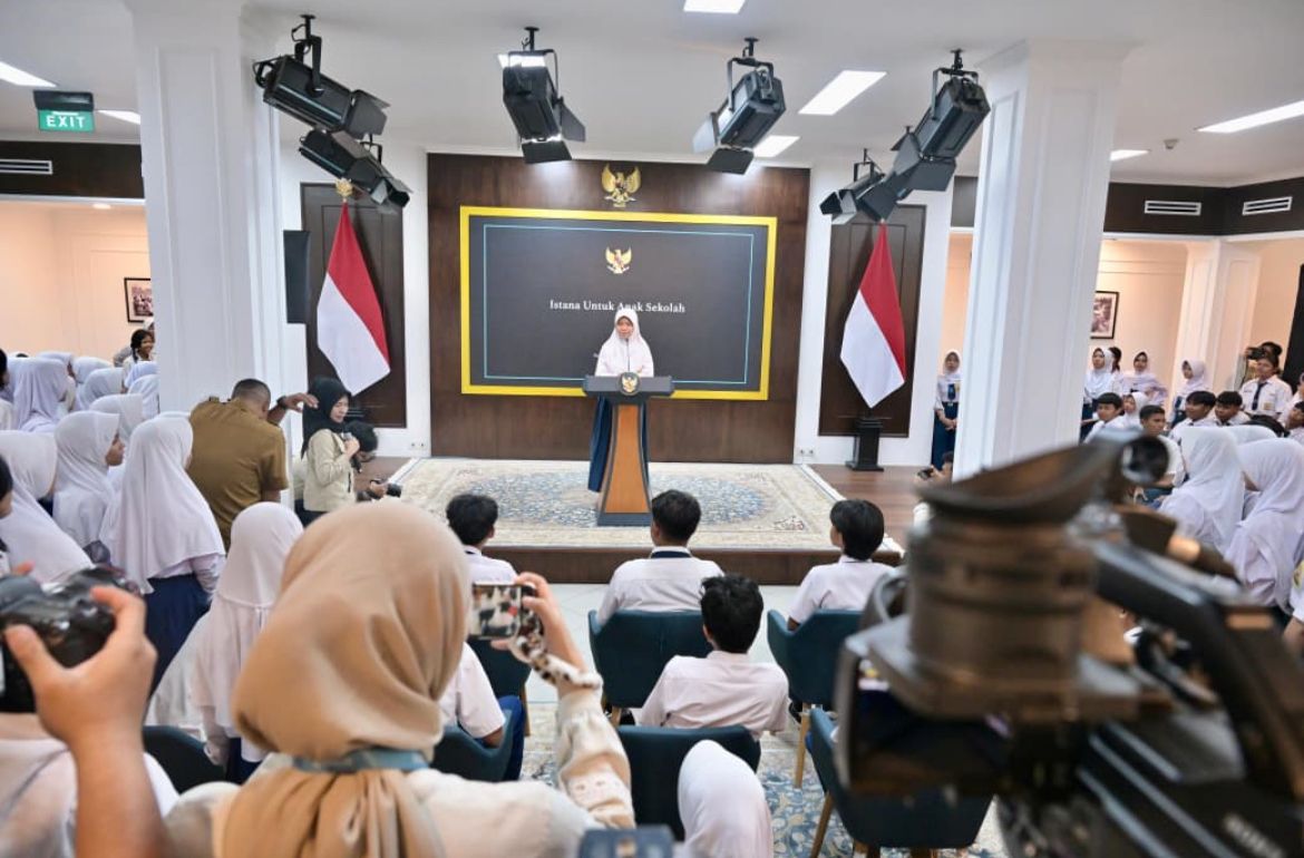 Belajar Langsung di Jantung Pemerintahan, Ratusan Pelajar dan Mahasiswa Antusias Ikuti &ldquo;Istana untuk Anak Sekolah&rdquo; <b>(Istana)</b>