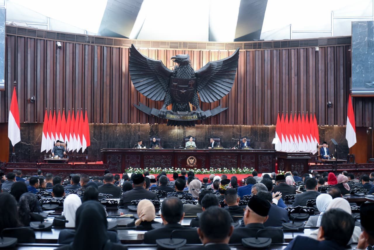 Rapat paripurna DPR RI, Rabu, 20 Mei 2026. 