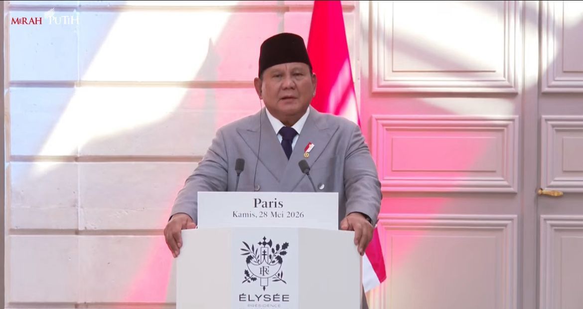 Presiden Prabowo Subianto <b>(Tangakapan Layar Sekretariat Presiden)</b>