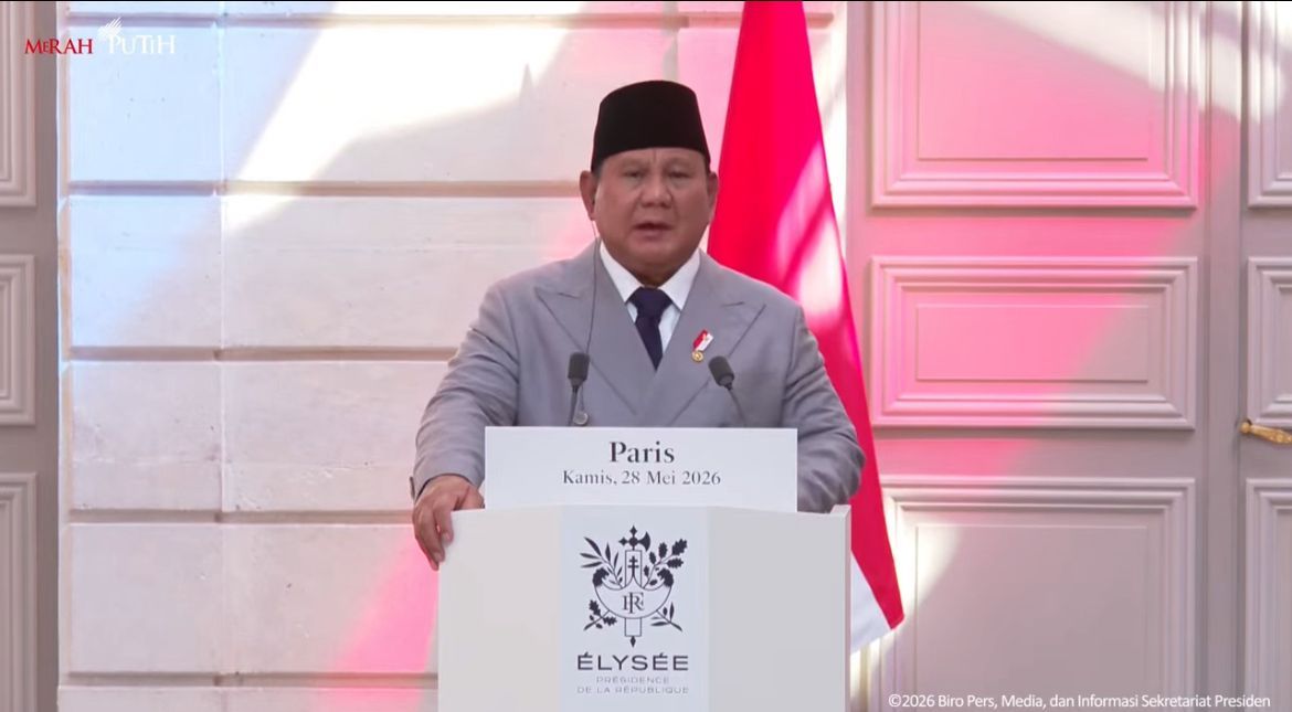 Presiden Prabowo Subianto <b>(Tangkapan Layar Sekretariat Presiden)</b>