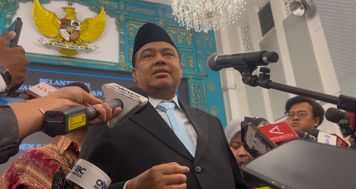 Presiden Konfederasi Serikat Pekerja Indonesia (KSPI) sekaligus Presiden Partai Buruh, Said Iqbal <b>(NTVnews)</b>