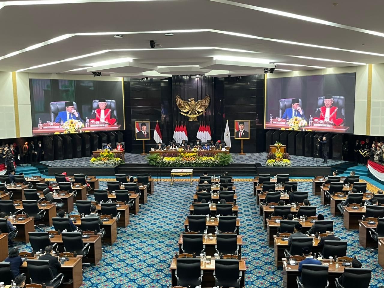 Rapat Paripurna DPRD DKI <b>(NTVNews.id/Adiansyah)</b>