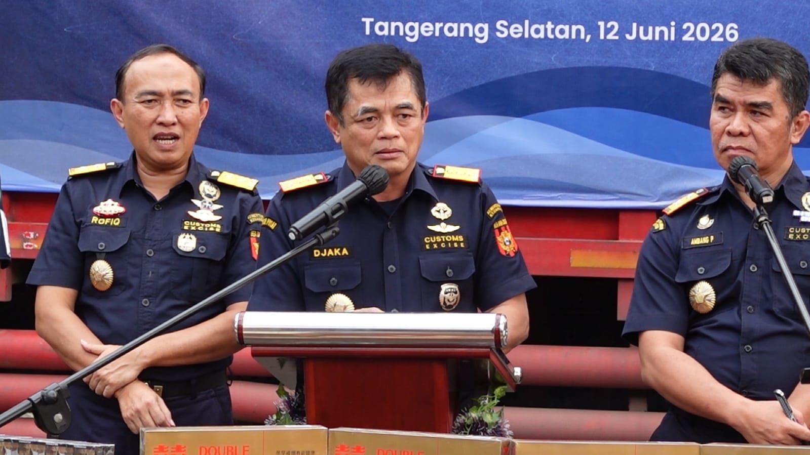 Direktur Jenderal Bea dan Cukai, Letjen TNI (Purn.) Djaka Budhi Utama <b>(Ntvnews.id-Muslimin Trisyuliono)</b>