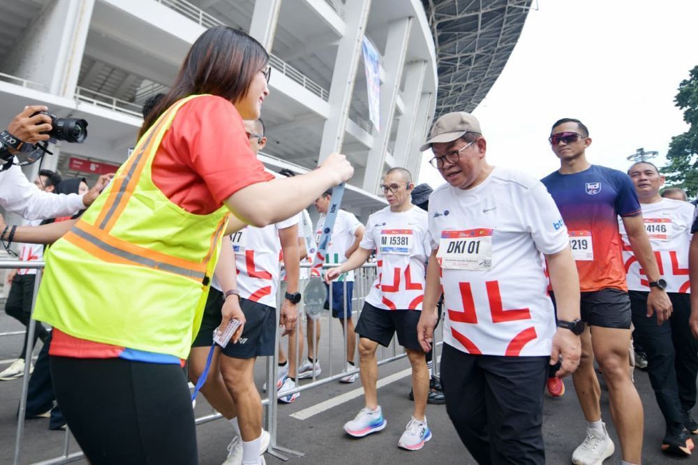 Gubernur DKI Jakarta Pramono Anung mengapresiasi kelancaran penyelenggaraan BTN JAKIM 2026 yang didukung kolaborasi berbagai pihak. (Foto: Dok/Istimewa/BTN)