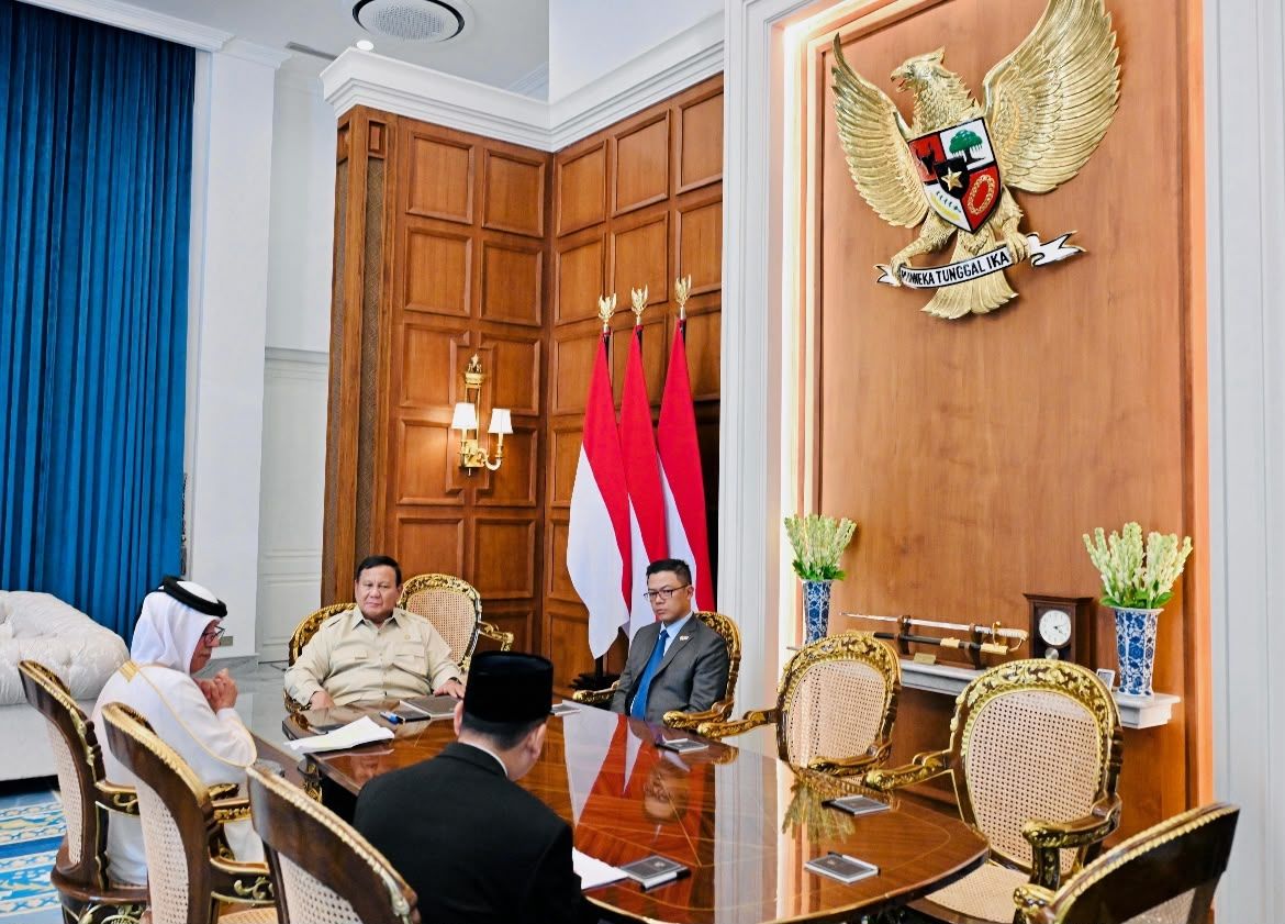 Prabowo Terima Menlu Qatar, Bahas Penguatan Investasi dan 50 Tahun Hubungan Diplomatik <b>(Istimewa)</b>