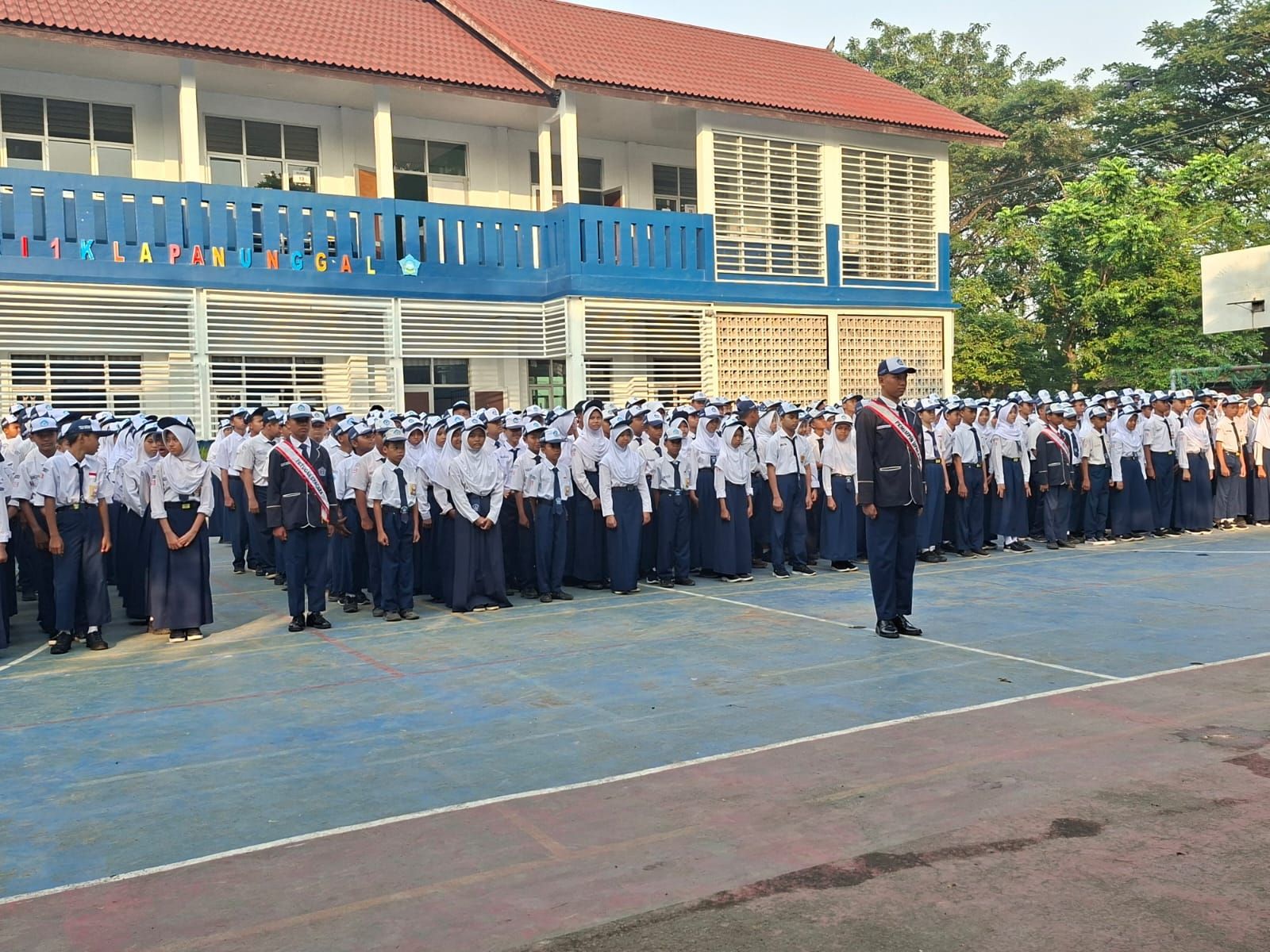 Siswa SMPN 1 Klapanunggal <b>(Diskominfo Kabupaten Bogor)</b>