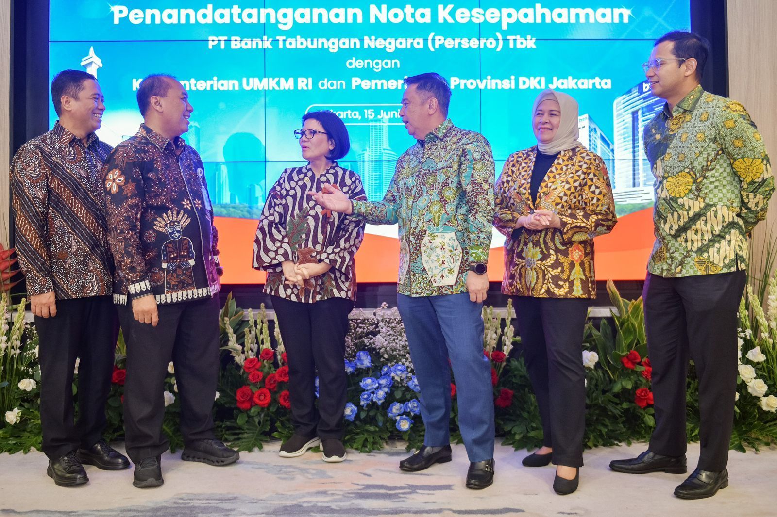 BTN memperkuat strategi beyond mortgage melalui sinergi dengan Pemprov DKI Jakarta dan Kementerian UMKM. (Foto: Dok/Istimewa/BTN) 