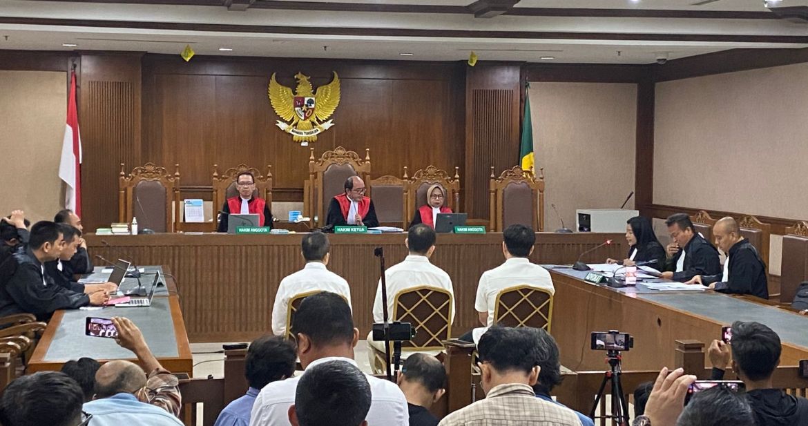 perkembangan perkara dugaan suap dan gratifikasi di lingkungan Direktorat Jenderal Bea dan Cukai (DJBC) yang menyeret nama sejumlah pihak dalam persidangan kasus Blueray Cargo <b>(Istimewa)</b>