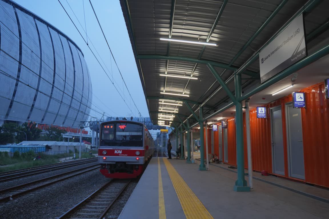 Stasiun JIS Mulai Layani Commuter Line Tanjung Priok <b>(Istimewa)</b>