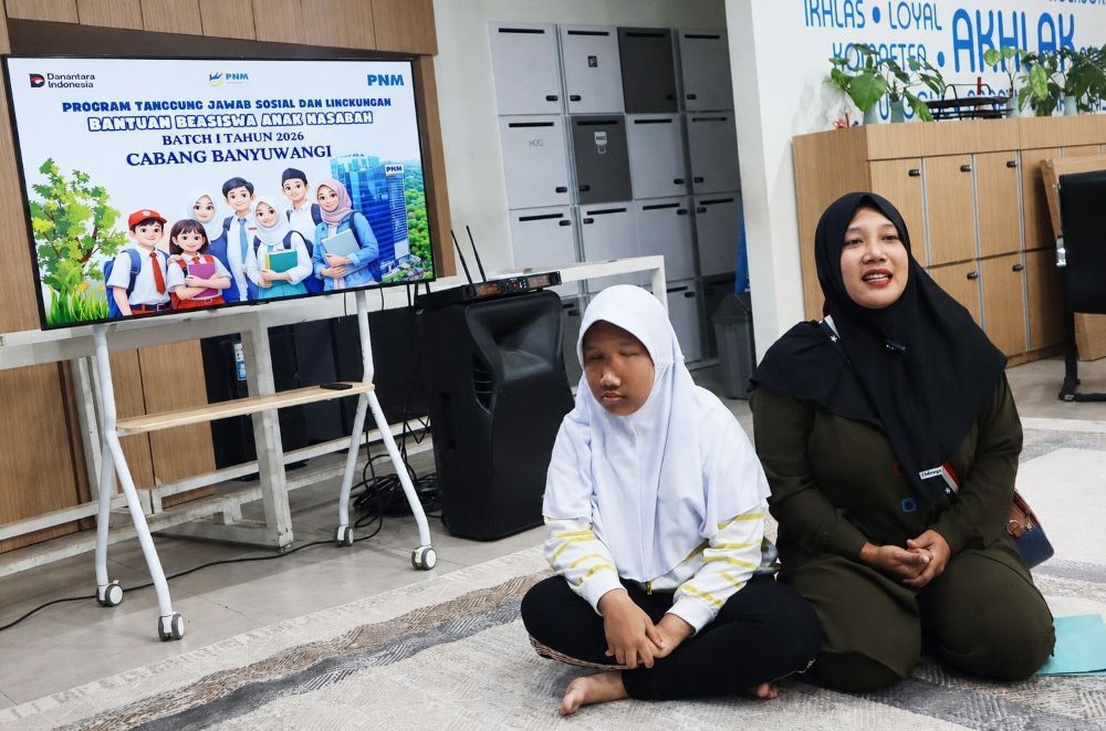 Direktur Utama PNM, Kindaris, menyampaikan pendidikan menjadi salah satu jalan penting untuk membuka kesempatan yang lebih baik bagi keluarga prasejahtera. (Foto: Dok/Istimewa)