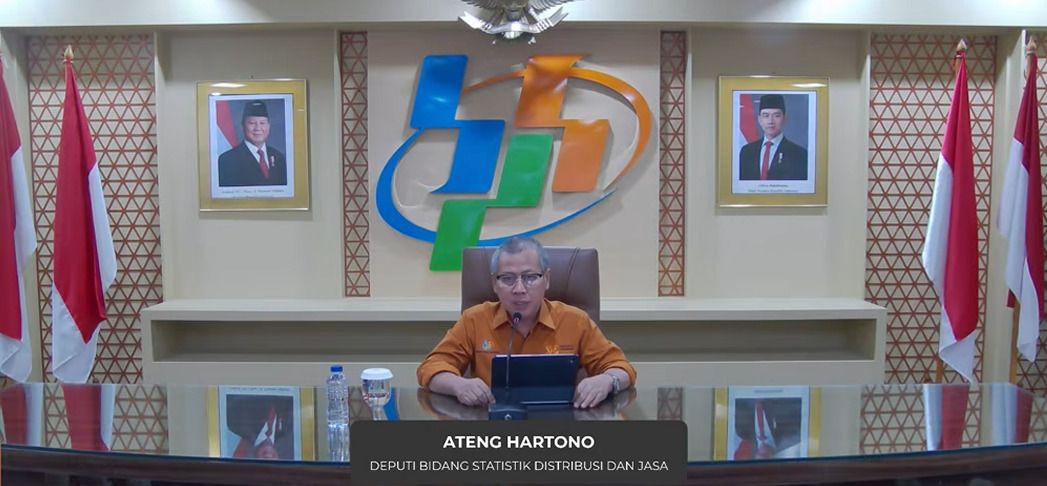 Deputi Bidang Statistik Distribusi dan Jasa BPS, Ateng Hartono
