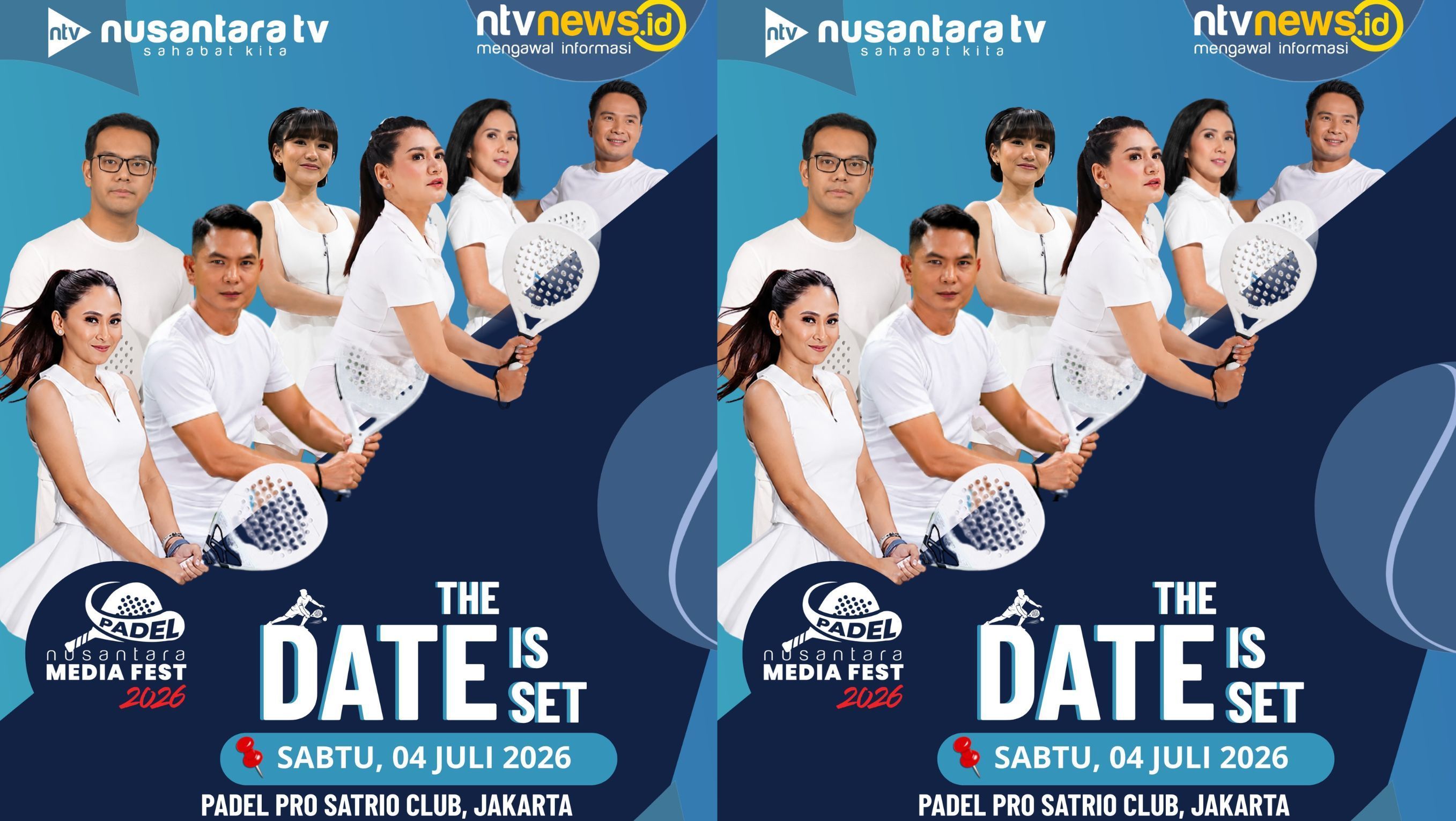 Nusantara Media Fest 2026 Padel Series. <b>(Ntvnews)</b>