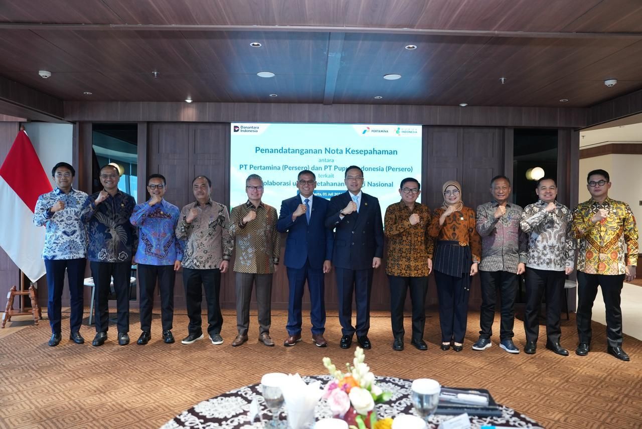 Pertamina dan Pupuk Indonesia Jajaki Kolaborasi Strategis untuk Perkuat Ketahanan Energi dan Pangan Nasional <b>(Pertamina)</b>
