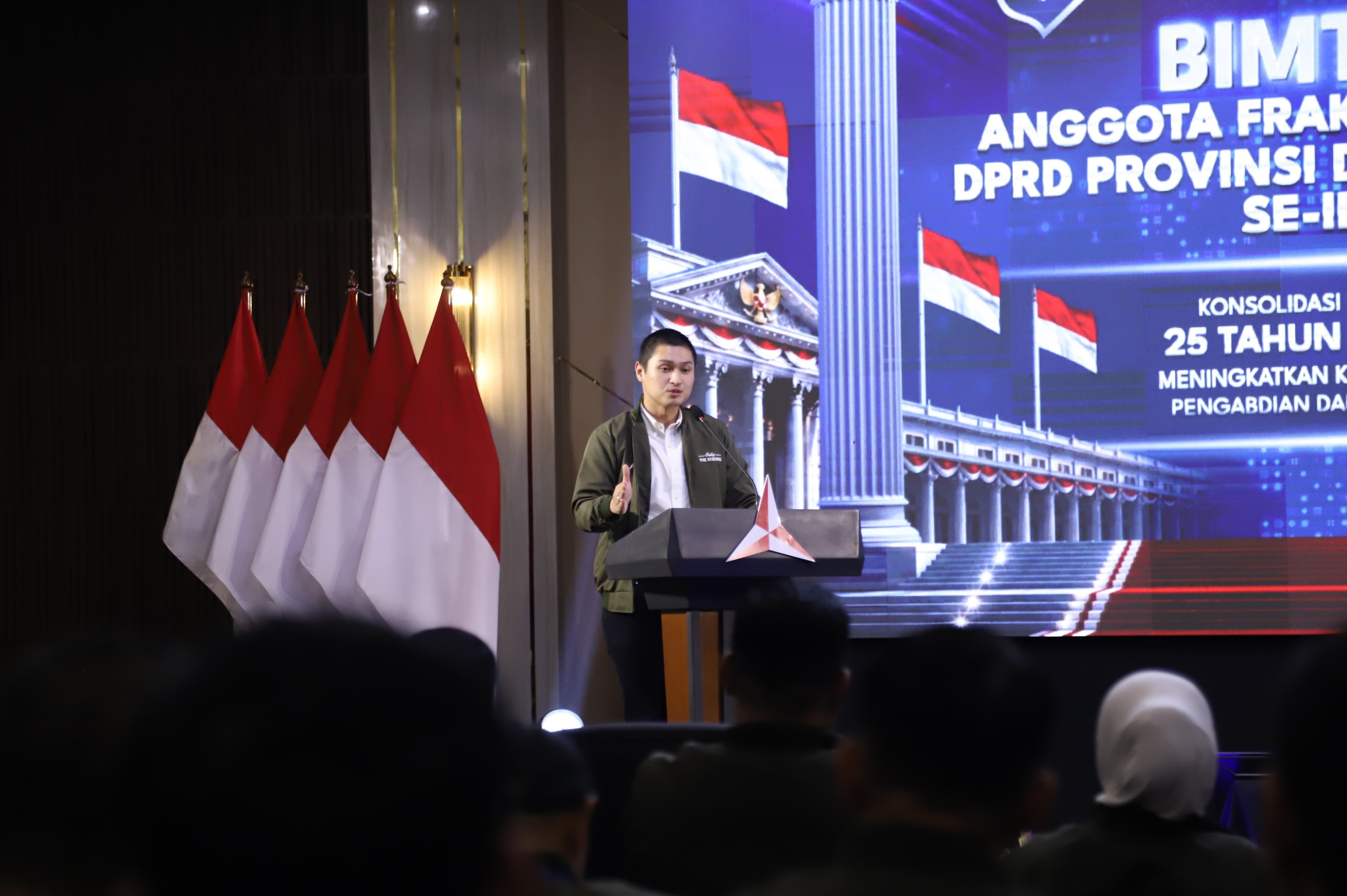Kepala Badiklat Partai Demokrat, Rizki Aulia Rahman Natakusumah. 