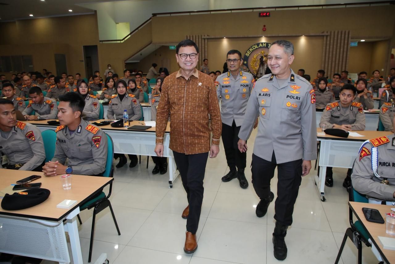 Di Hadapan Mahasiswa STIK Lemdiklat Polri, Kepala BPOM Taruna Ikrar Dorong Kepemimpinan Berbasis Neurosains <b>(Istimewa)</b>