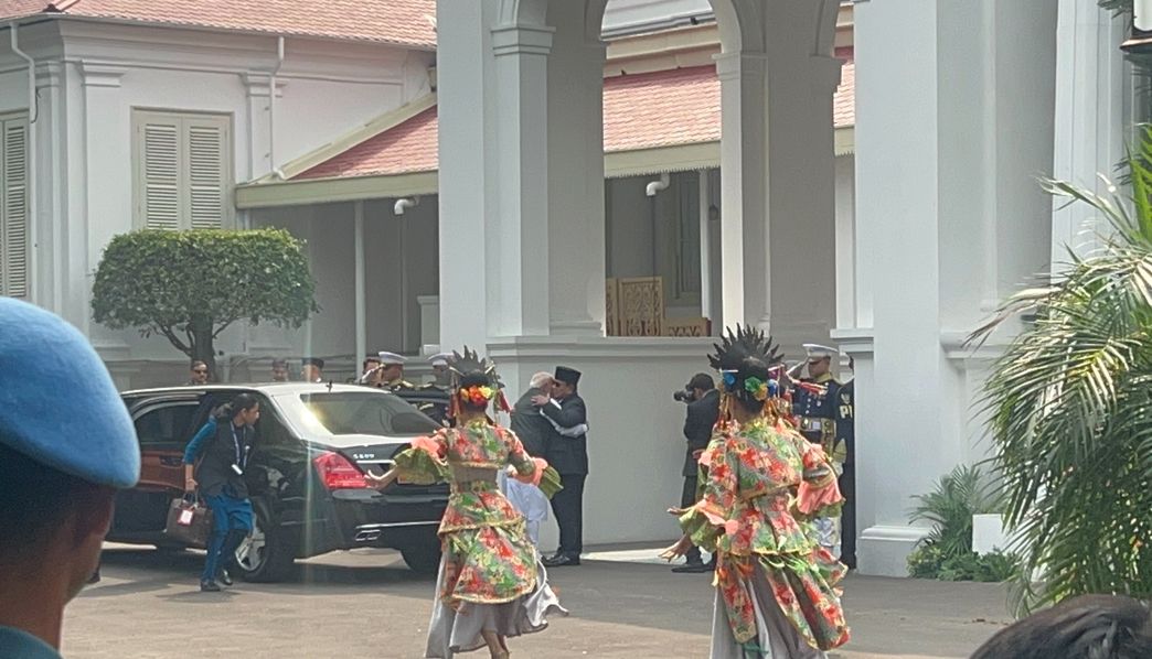 Presiden Prabowo Subianto menerima kunjungan kenegaraan Perdana Menteri (PM) India Narendra Modi di Istana Merdeka, Jakarta, Selasa, 7 Juli 2026 <b>(NTVnews)</b>