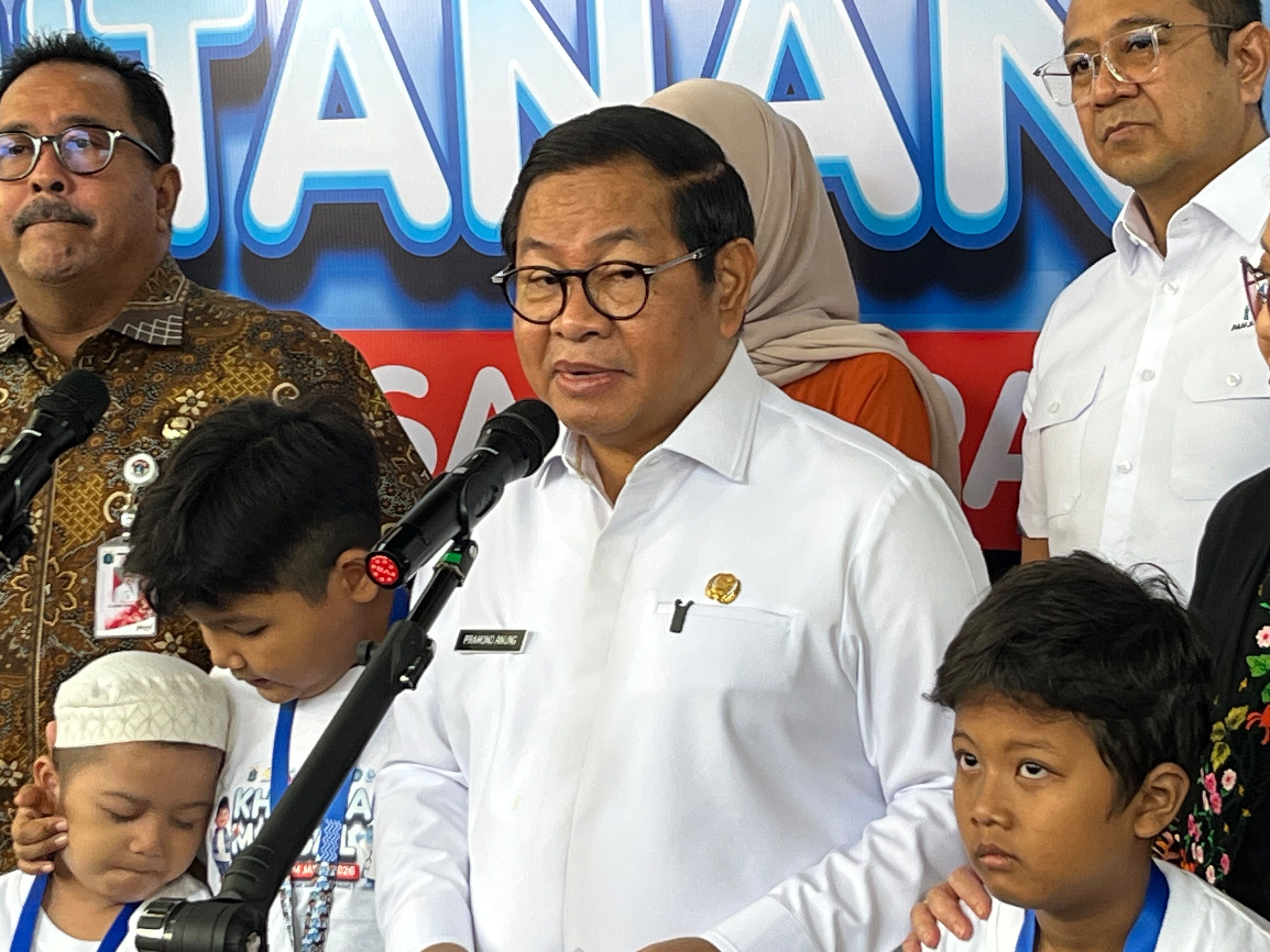 Pramono Anung <b>(Ntvnews.id/Adiansyah)</b>