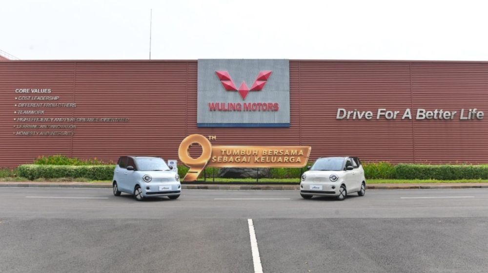 Wuling Motors merayakan hari jadinya yang ke-9 di Indonesia dengan menghadirkan kejutan berupa perkenalan Aira ev. (Foto: Dok/Istimewa/Wuling Motors/Adiantoro/NTV)