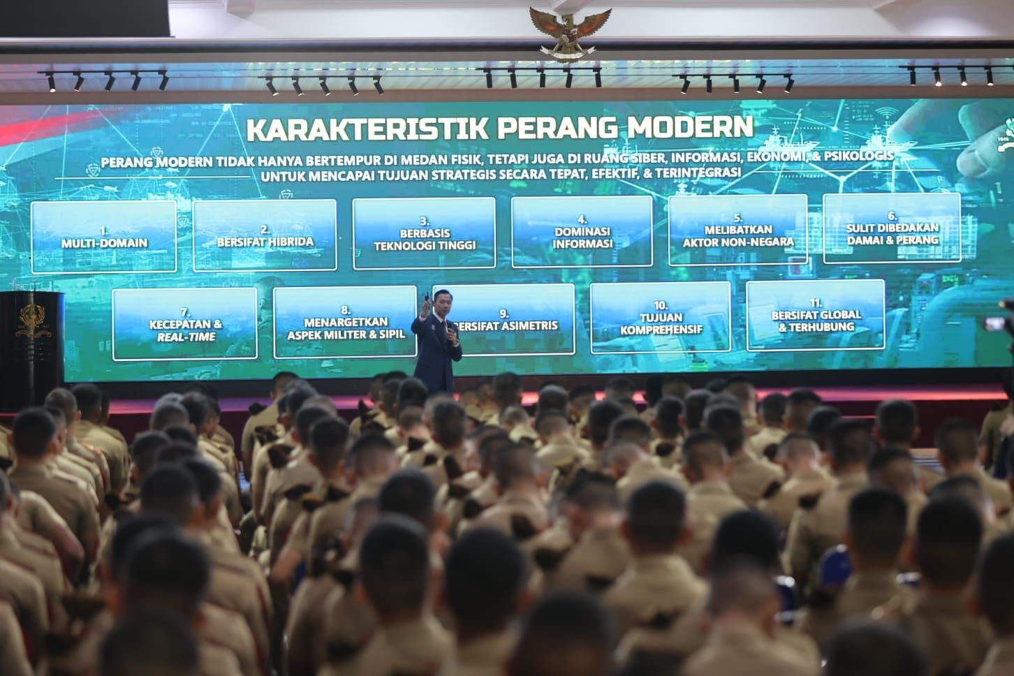 AHY Bekali Taruna Akmil Pemahaman Geopolitik dan Geoekonomi Hadapi Tantangan Masa Depan.