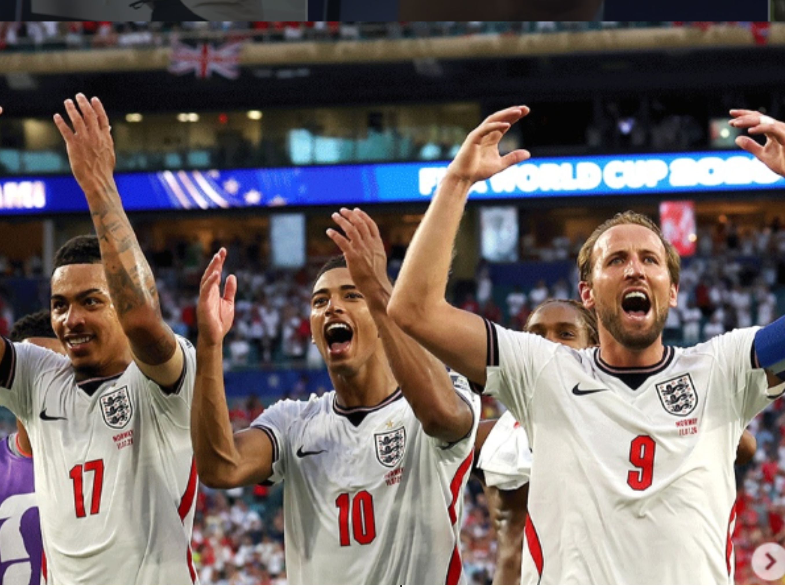 Pemain Timnas Inggris <b>(IG TIMNAS INGGRIS)</b>
