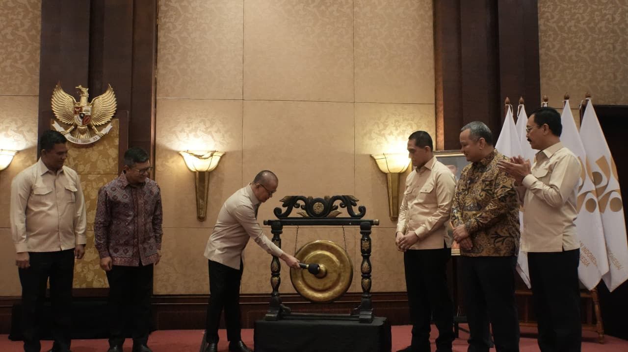 Menteri Pelindungan Pekerja Migran Indonesia (P2MI), Mukhtarudin, membuka Forum Diseminasi Concluding Observations (CO) Komite PBB untuk Pelindungan Hak-Hak Pekerja Migran dan Anggota Keluarganya, Committee on the Protection of the Rights of All Migr <b>(KemenP2MI)</b>