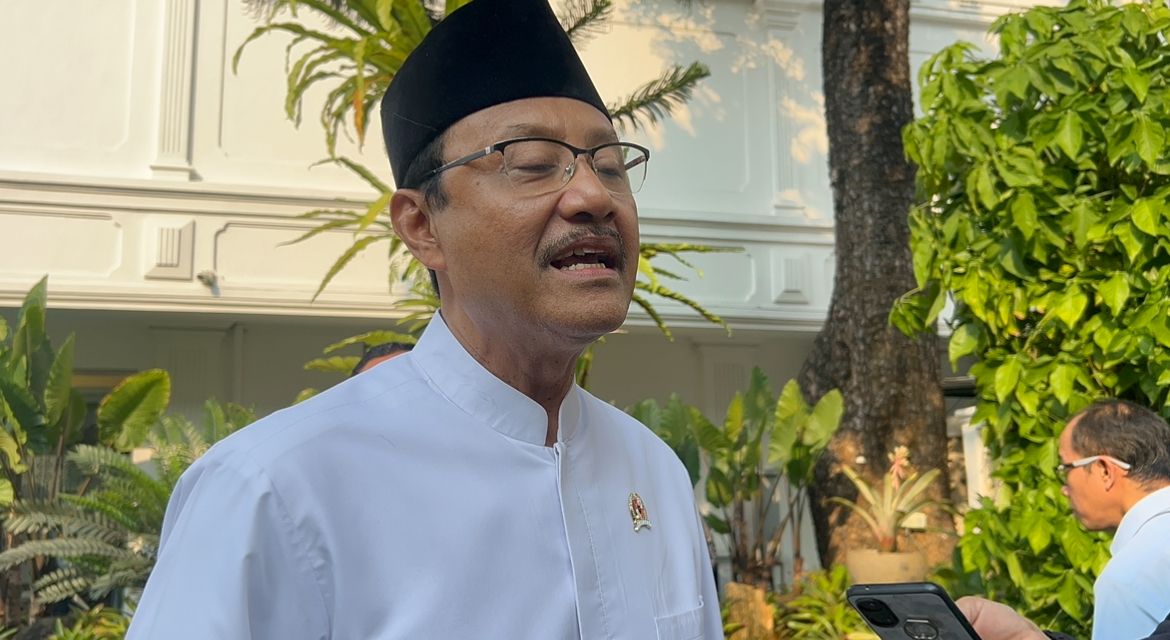 Menteri Sosial (Mensos) Saifullah Yusuf atau Gus Ipul  <b>(NTVnews)</b>
