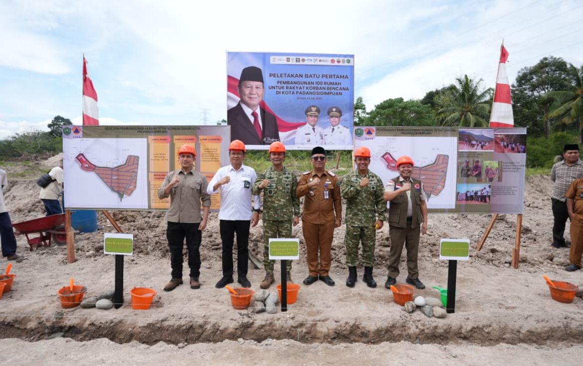 Wakil Ketua 1 Satgas PRR Letjen TNI Richard Tampubolon Tinjau Padang Sidimpuan dan Tapanuli Selatan Sumatera Utara <b>(Istimewa)</b>